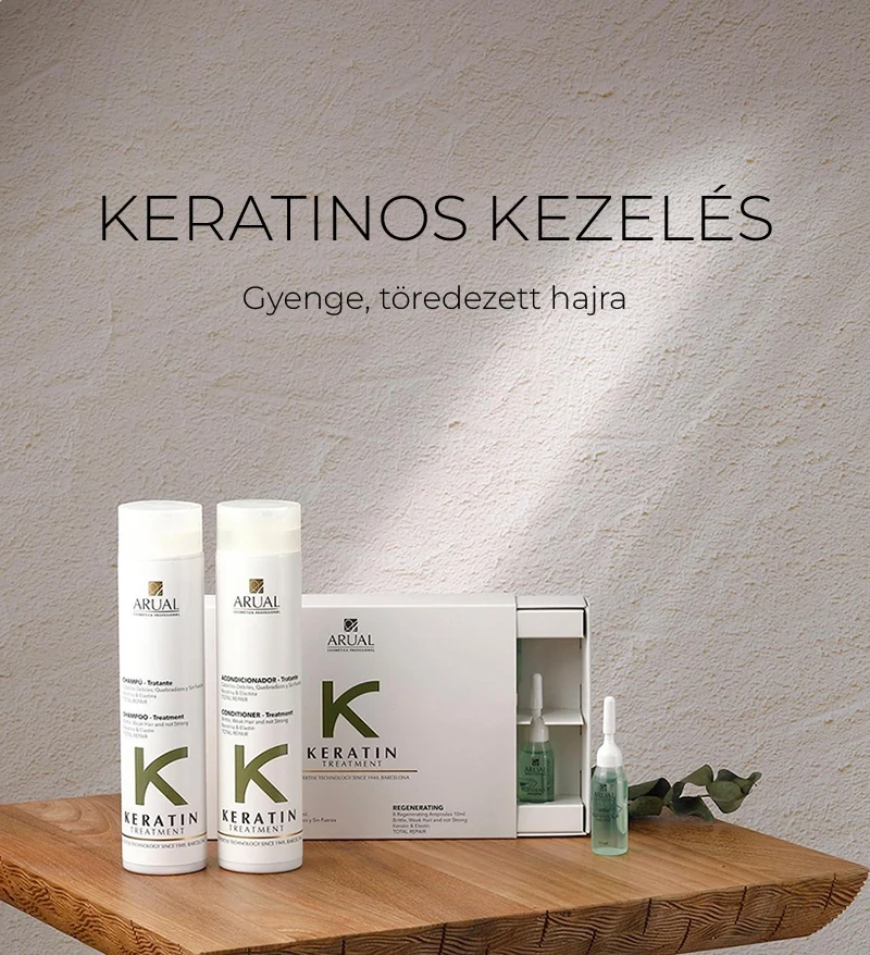 ARUAL Keratinos kezelés, Regenerador