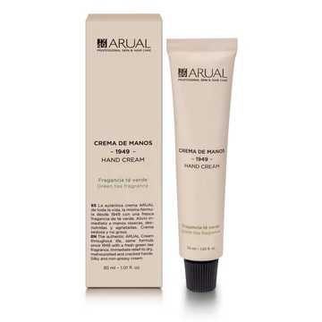 Arual kézkrém, Zöld Tea illat - 30 ml