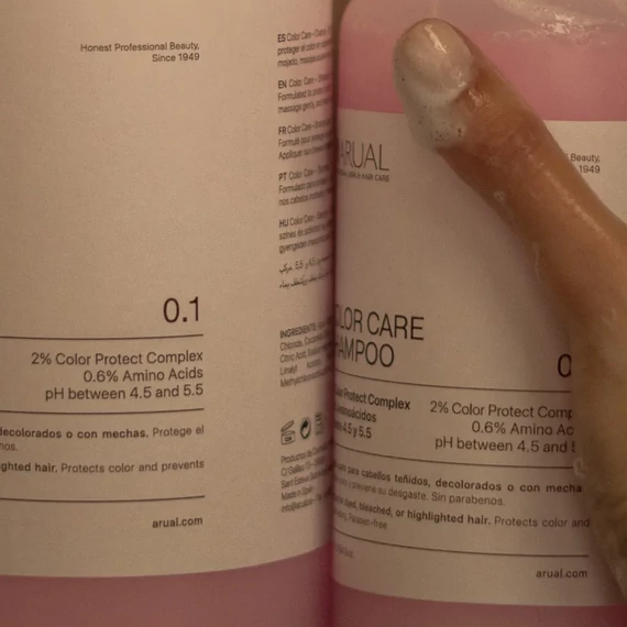 Arual Color Care sampon - Festett és szőkített hajra