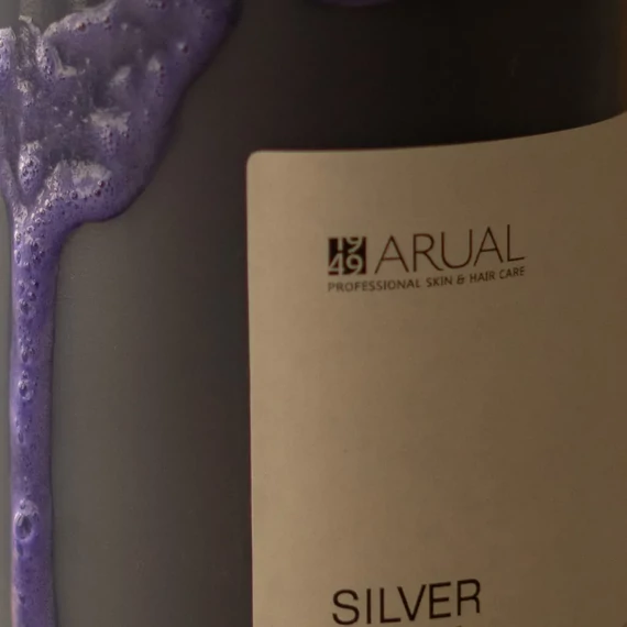 Arual Silver Line sampon - Szőke, ősz, melírozott vagy fehér hajra