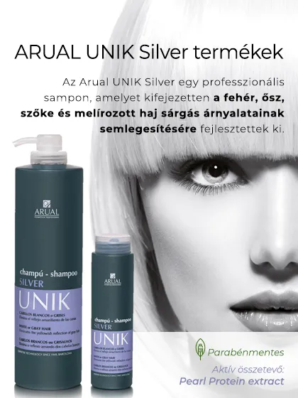 UNIK Silver -  Sampon sárga tónusok semlegesítésére